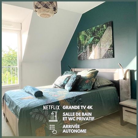 Chambre Evasion - Sdb Wc Privatif - Entree Autonome - Grande Tv Netflix Compiegne Bagian luar foto